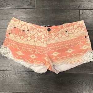 Orange Cream Shorts